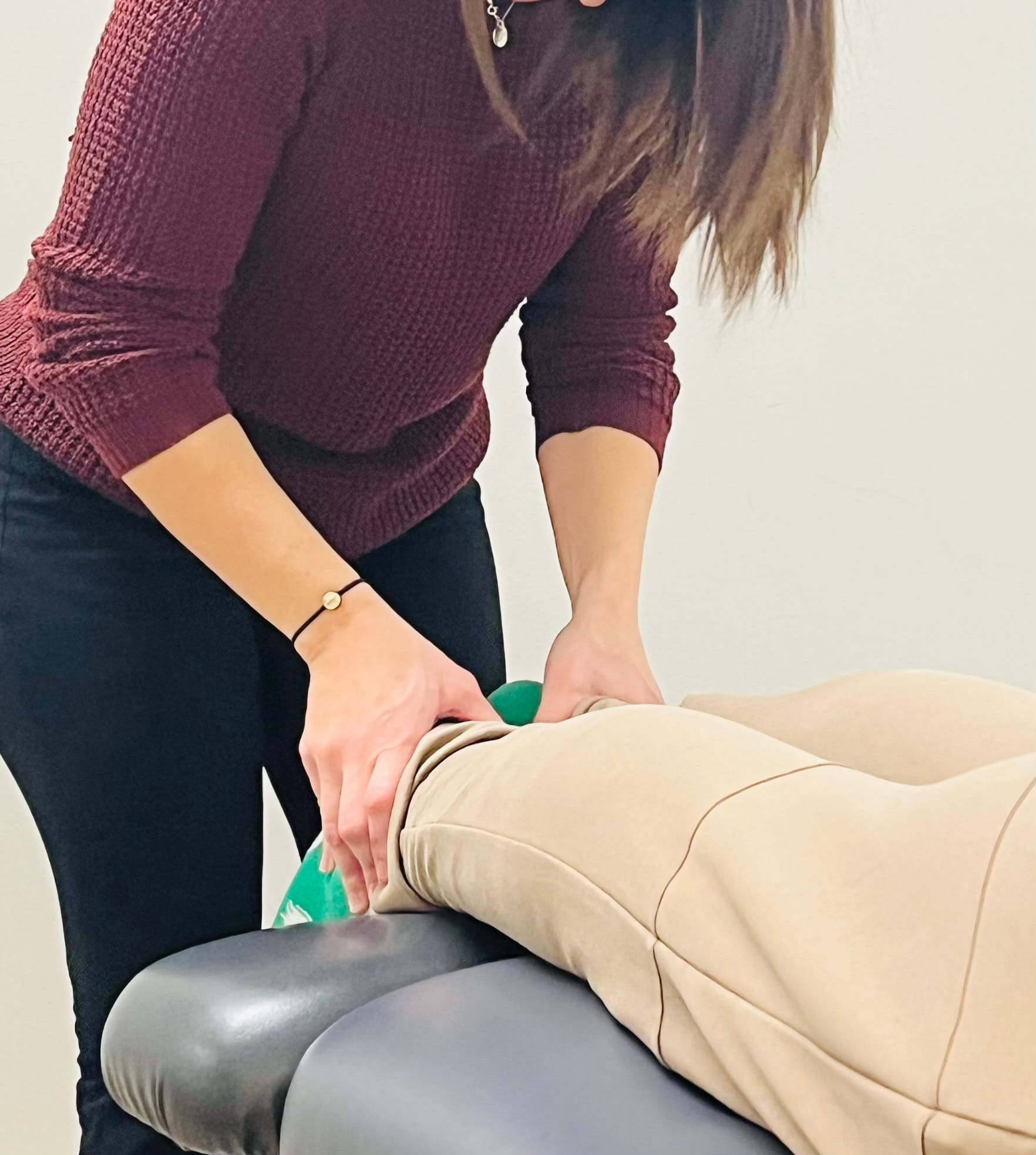 Edmonton chiropractic clinic interior